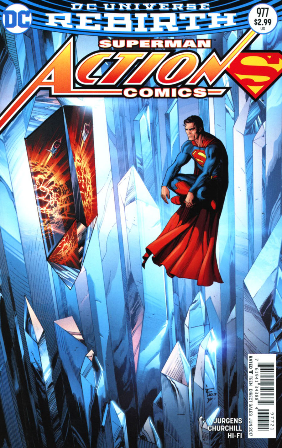 Action Comics Vol 2 #977 Cover B Variant Gary Frank Cover (Superman Reborn Aftermath Tie-In)