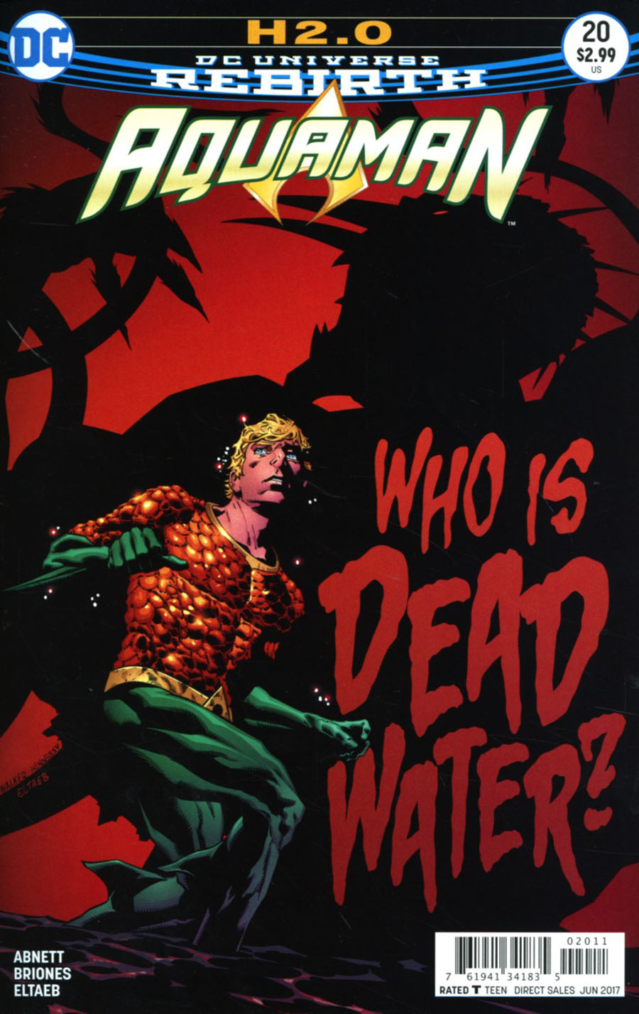 Aquaman Vol 6 #20 Cover A Regular Brad Walker & Andrew Hennessy Cover
