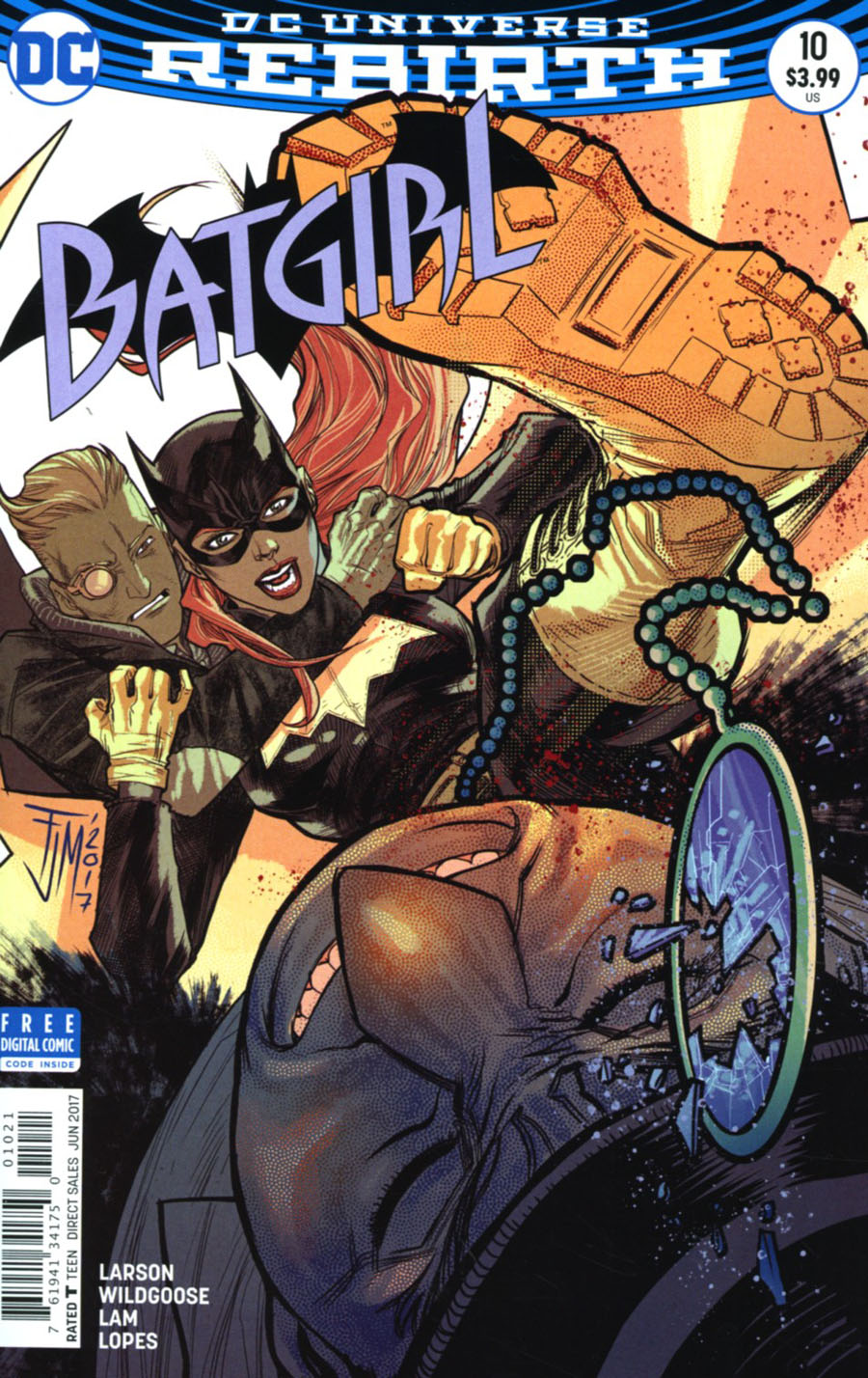 Batgirl Vol 5 #10 Cover B Variant Francis Manapul Cover