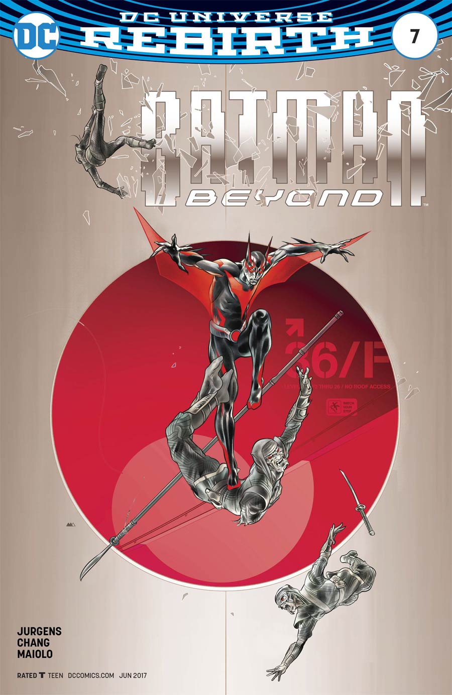 Batman Beyond Vol 6 #7 Cover B Variant Martin Ansin Cover