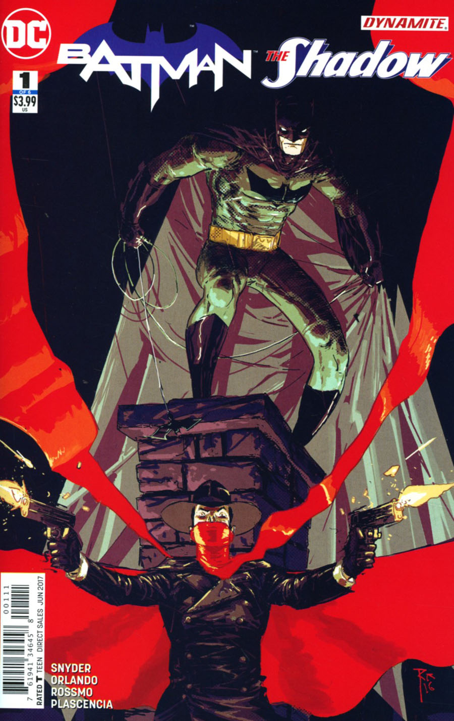 Batman The Shadow #1 Cover A Regular Riley Rossmo Cover