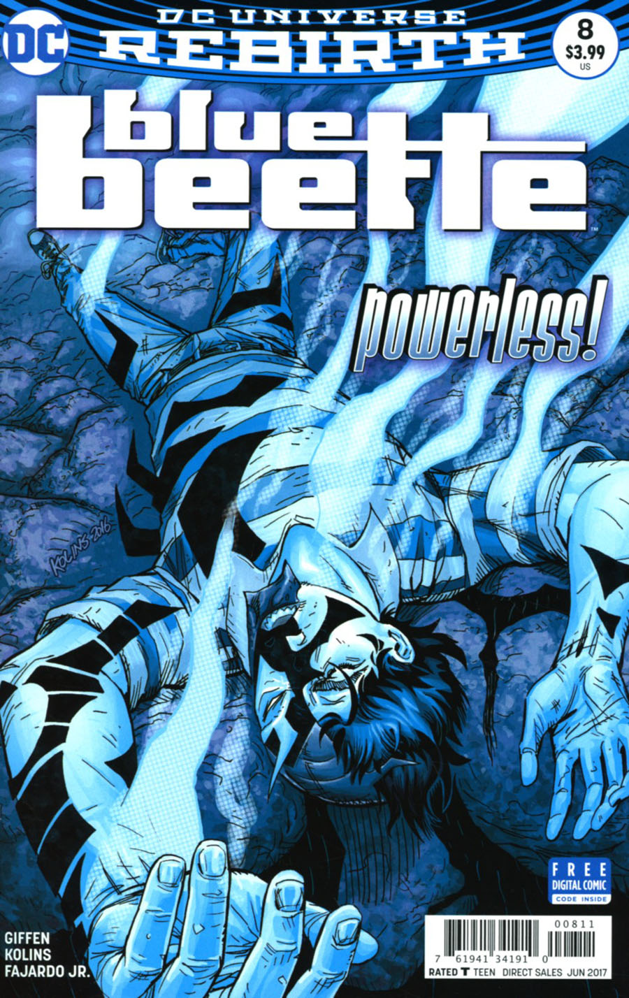 Blue Beetle (DC) Vol 4 #8 Cover A Regular Scott Kolins Cover