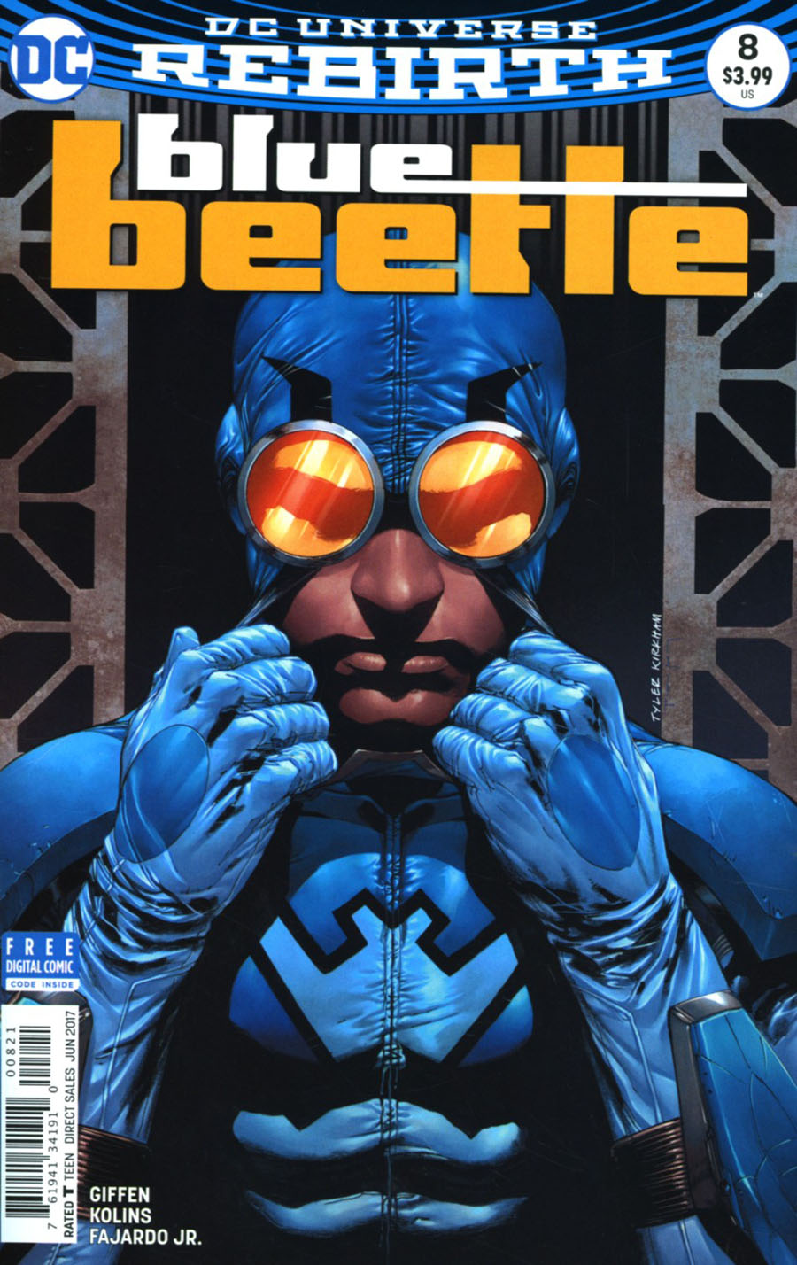 Blue Beetle (DC) Vol 4 #8 Cover B Variant Tyler Kirkham Cover