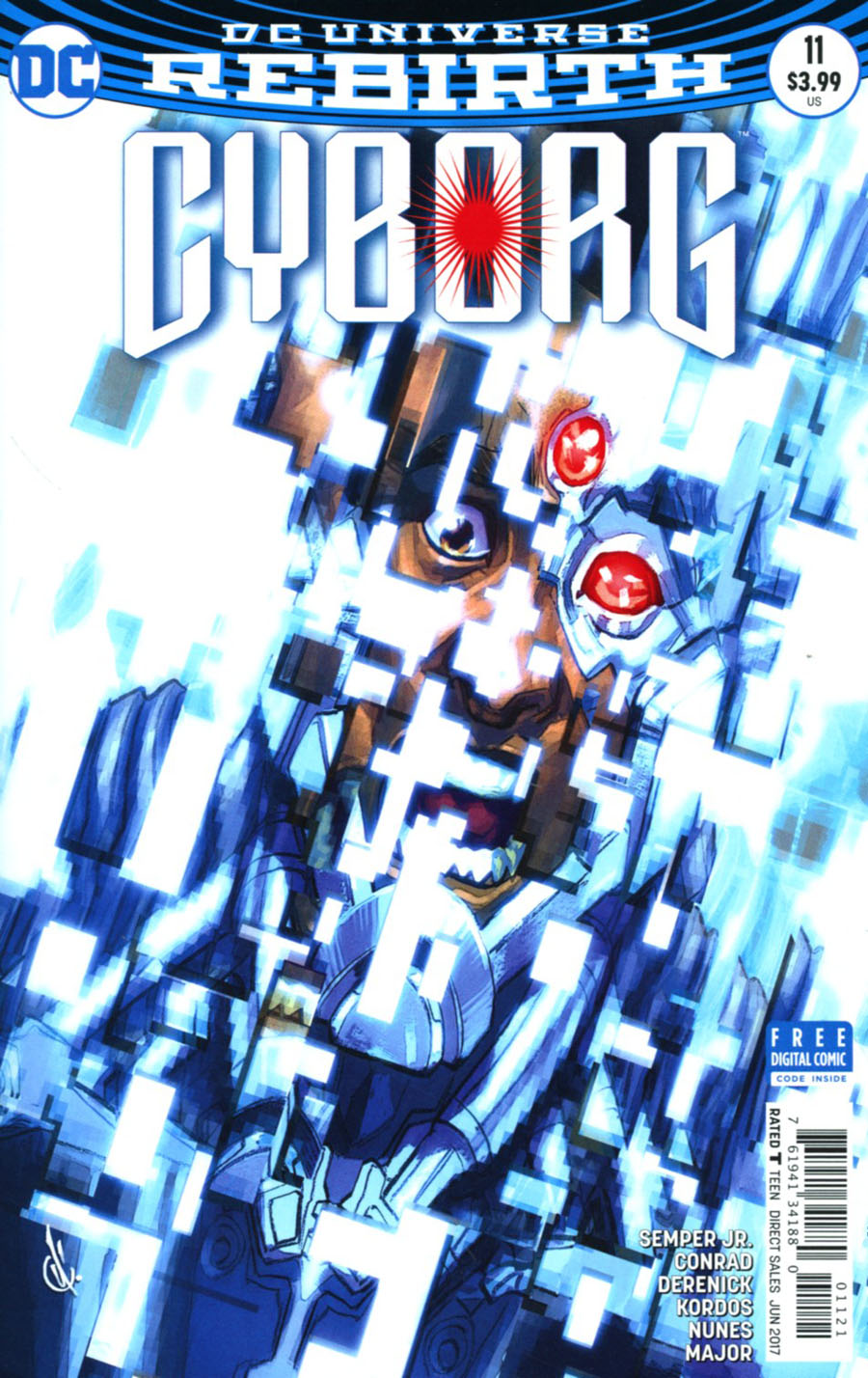 Cyborg Vol 2 #11 Cover B Variant Carlos DAnda Cover