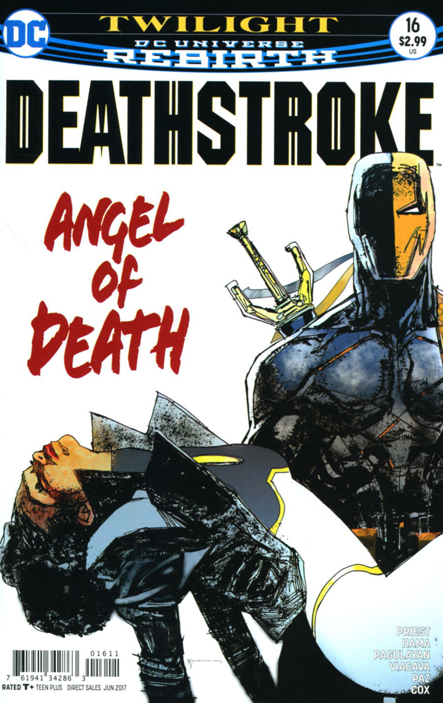 Deathstroke Vol 4 #16 Cover A Regular Bill Sienkiewicz Cover