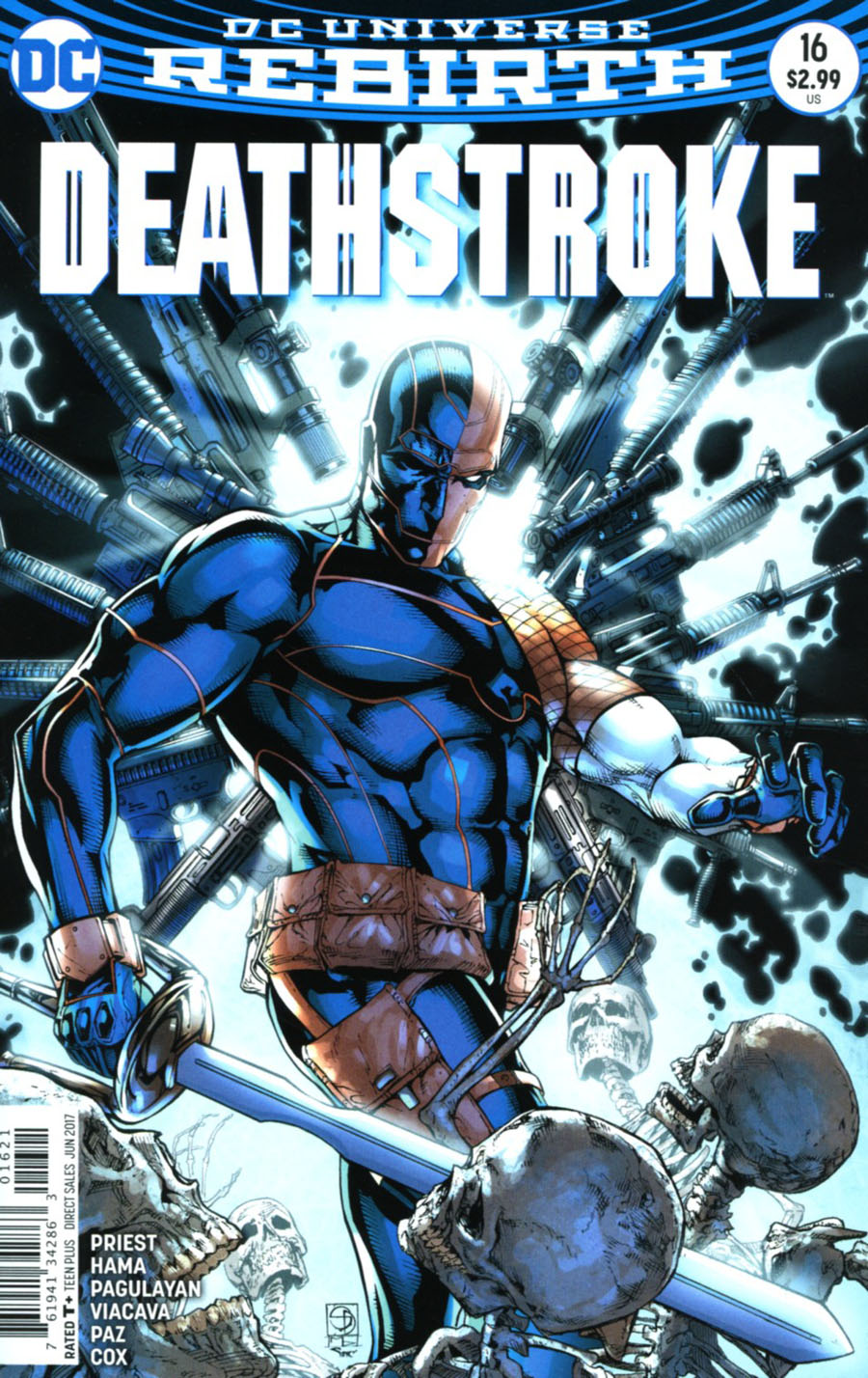 Deathstroke Vol 4 #16 Cover B Variant Shane Davis Cover