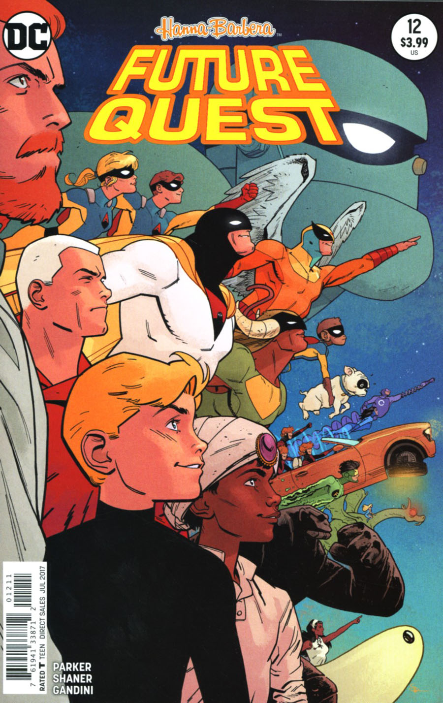 Future Quest #12 Cover A Regular Evan Doc Shaner Cover