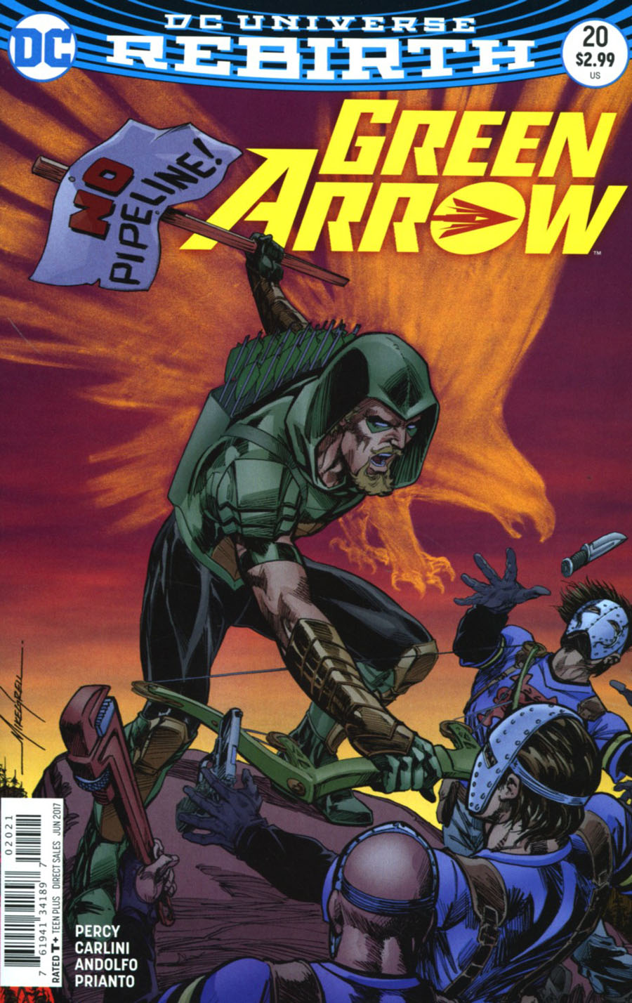 Green Arrow Vol 7 #20 Cover B Variant Mike Grell Cover