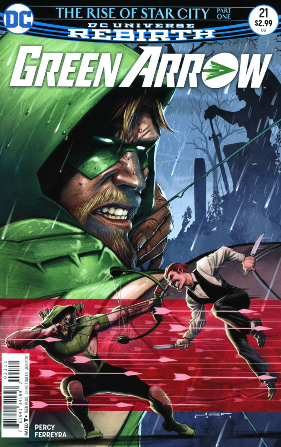 Green Arrow Vol 7 #21 Cover A Regular Juan Ferreyra Cover