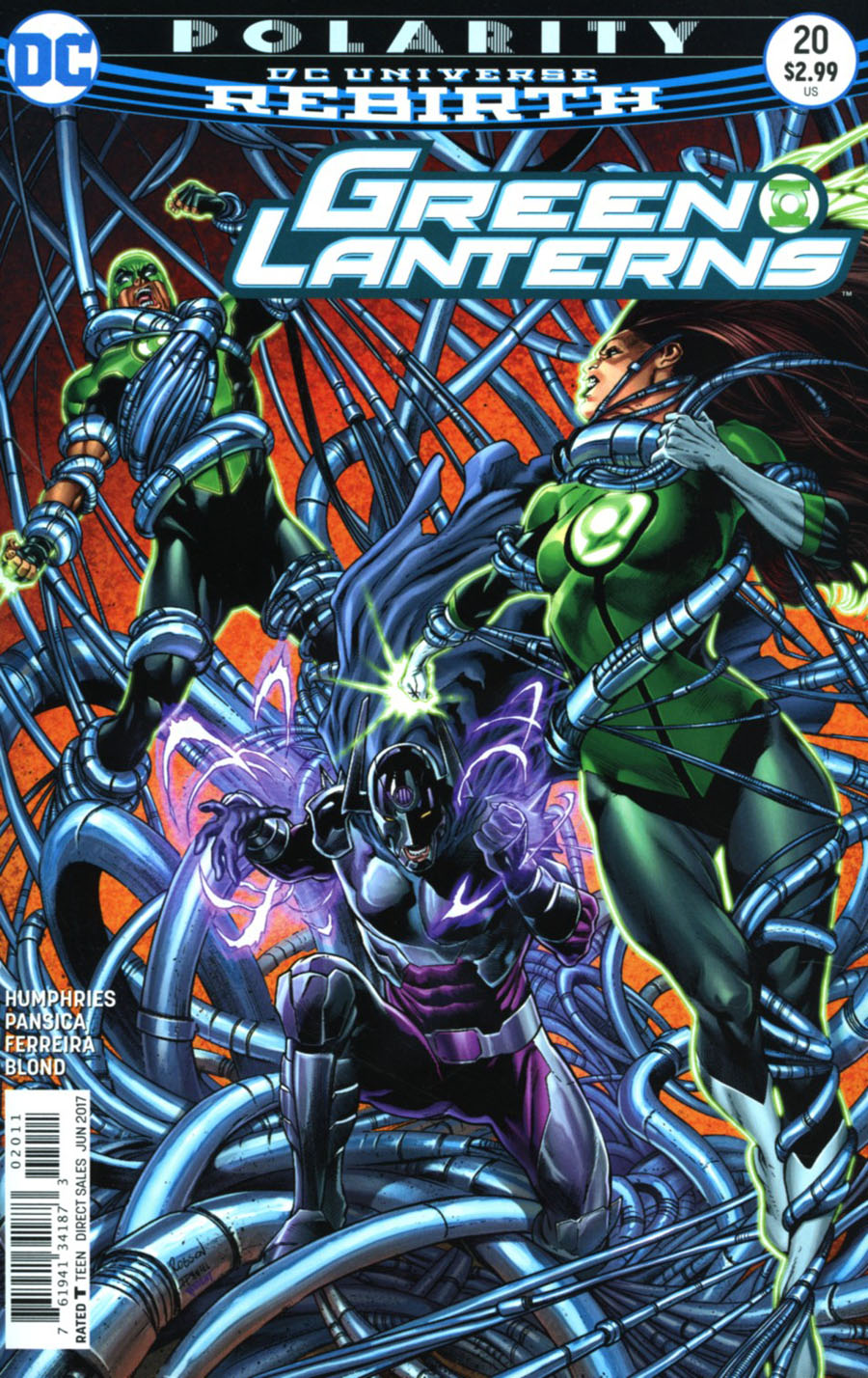 Green Lanterns #20 Cover A Regular Robson Rocha & Daniel Henriques Cover