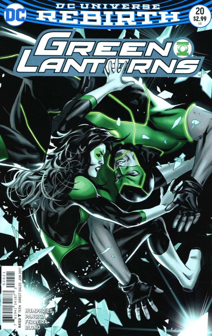 Green Lanterns #20 Cover B Variant Emanuela Lupacchino Cover
