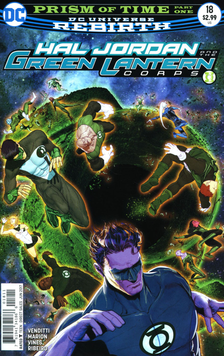 Hal Jordan And The Green Lantern Corps #18 Cover A Regular Mikel Janin Cover