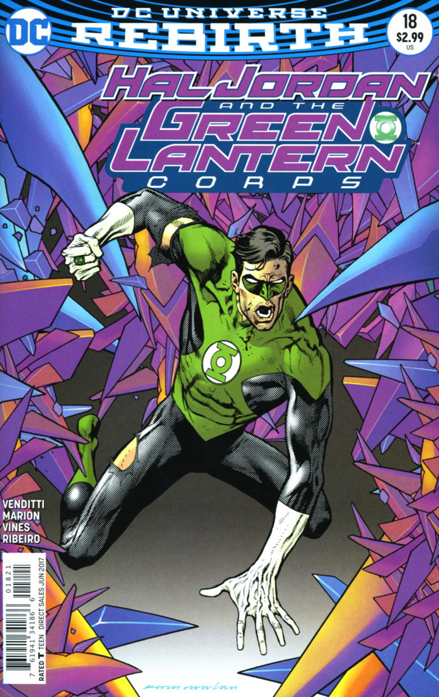 Hal Jordan And The Green Lantern Corps #18 Cover B Variant Kevin Nowlan Cover