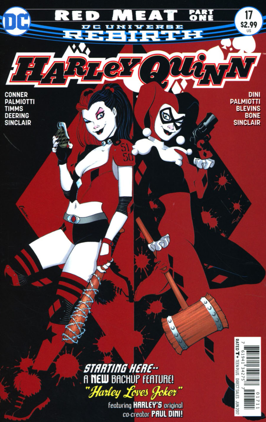 Harley Quinn Vol 3 #17 Cover A Regular Amanda Conner Cover