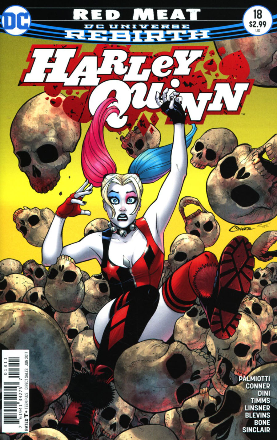 Harley Quinn Vol 3 #18 Cover A Regular Amanda Conner Cover