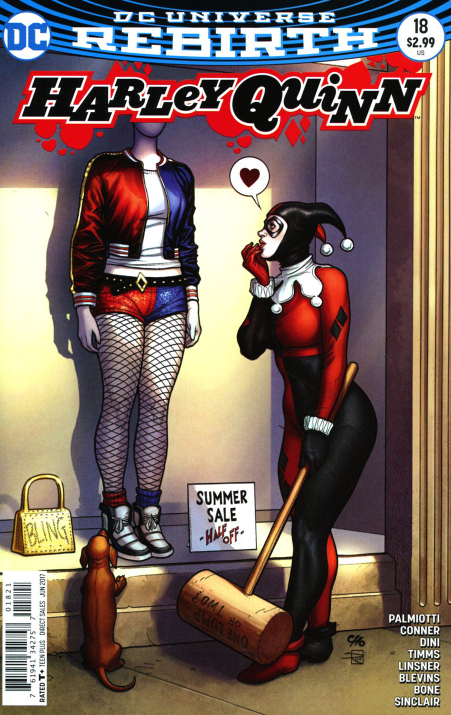 Harley Quinn Vol 3 #18 Cover B Variant Frank Cho Cover