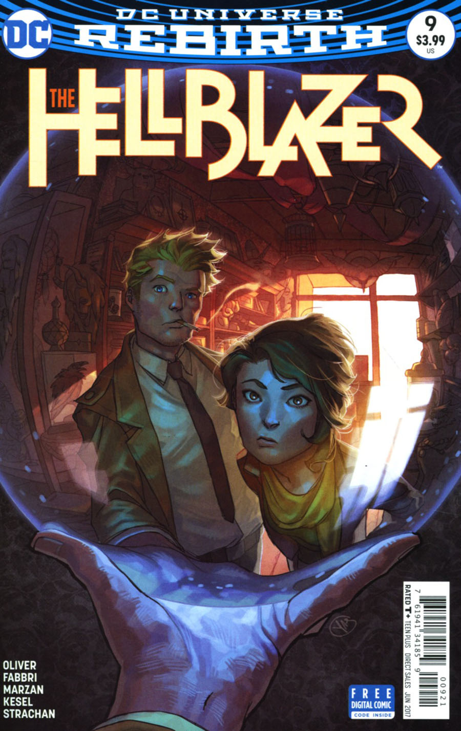 Hellblazer Vol 2 #9 Cover B Variant Yasmine Putri Cover