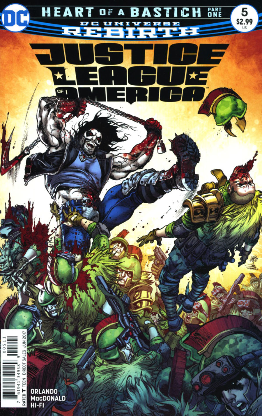 Justice League Of America Vol 5 #5 Cover A Regular Ivan Reis & Joe Prado Cover