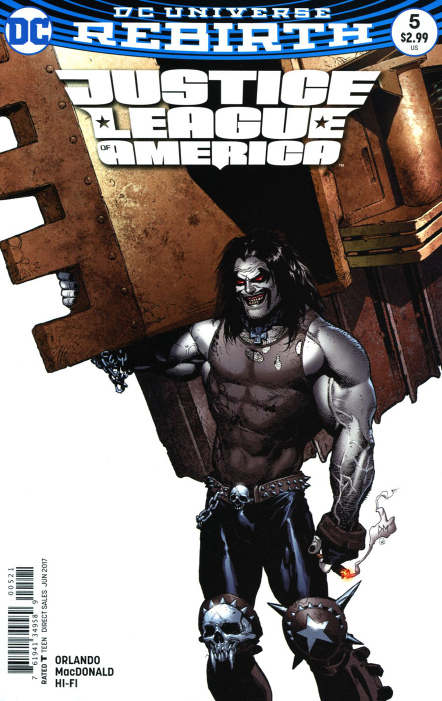 Justice League Of America Vol 5 #5 Cover B Variant Doug Mahnke Cover