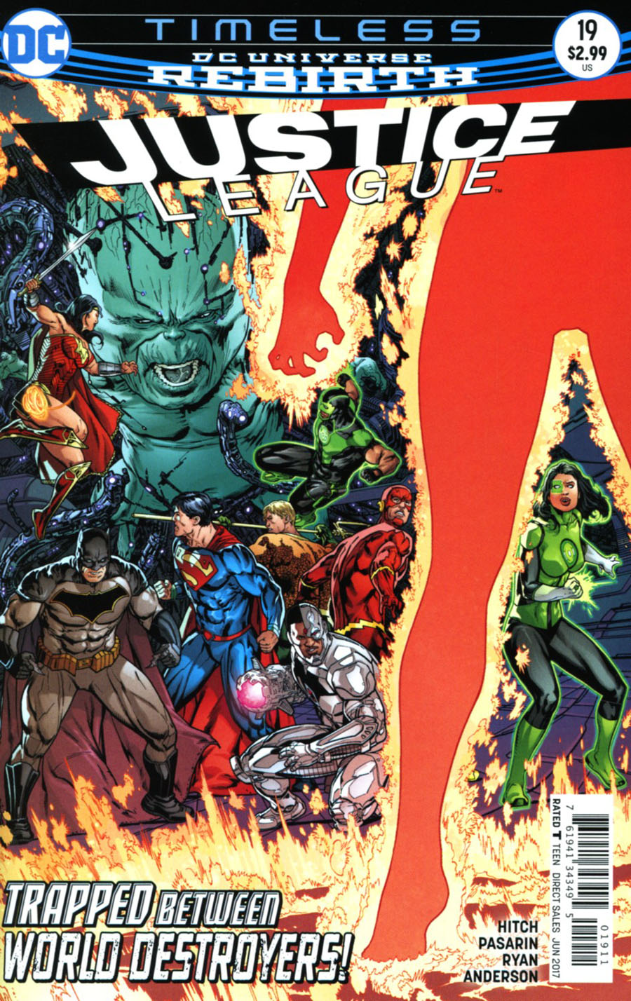 Justice League Vol 3 #19 Cover A Regular Fernando Pasarin & Matt Ryan Cover