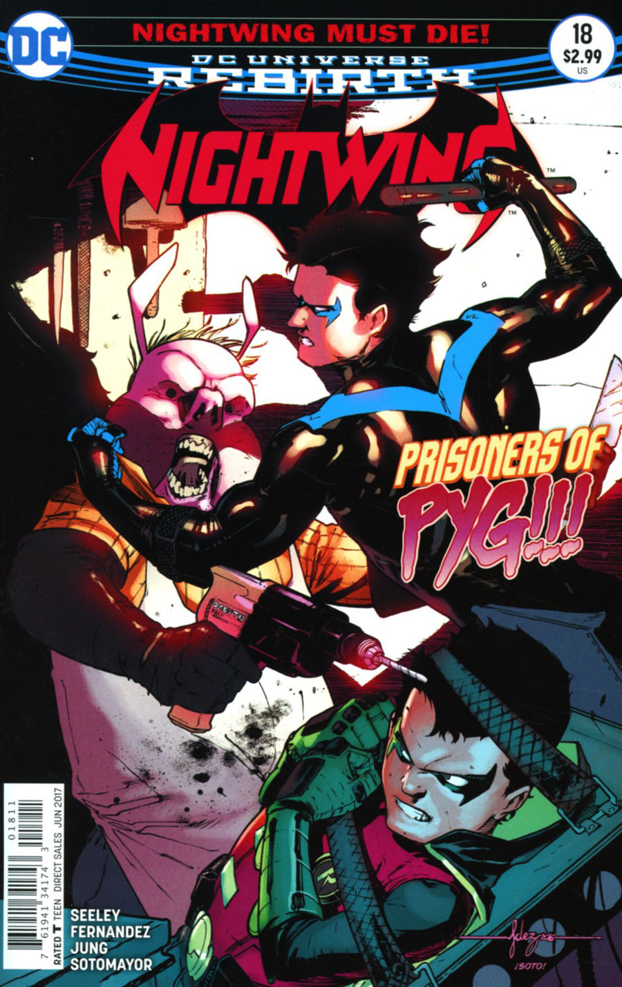 Nightwing Vol 4 #18 Cover A Regular Javier Fernandez Cover