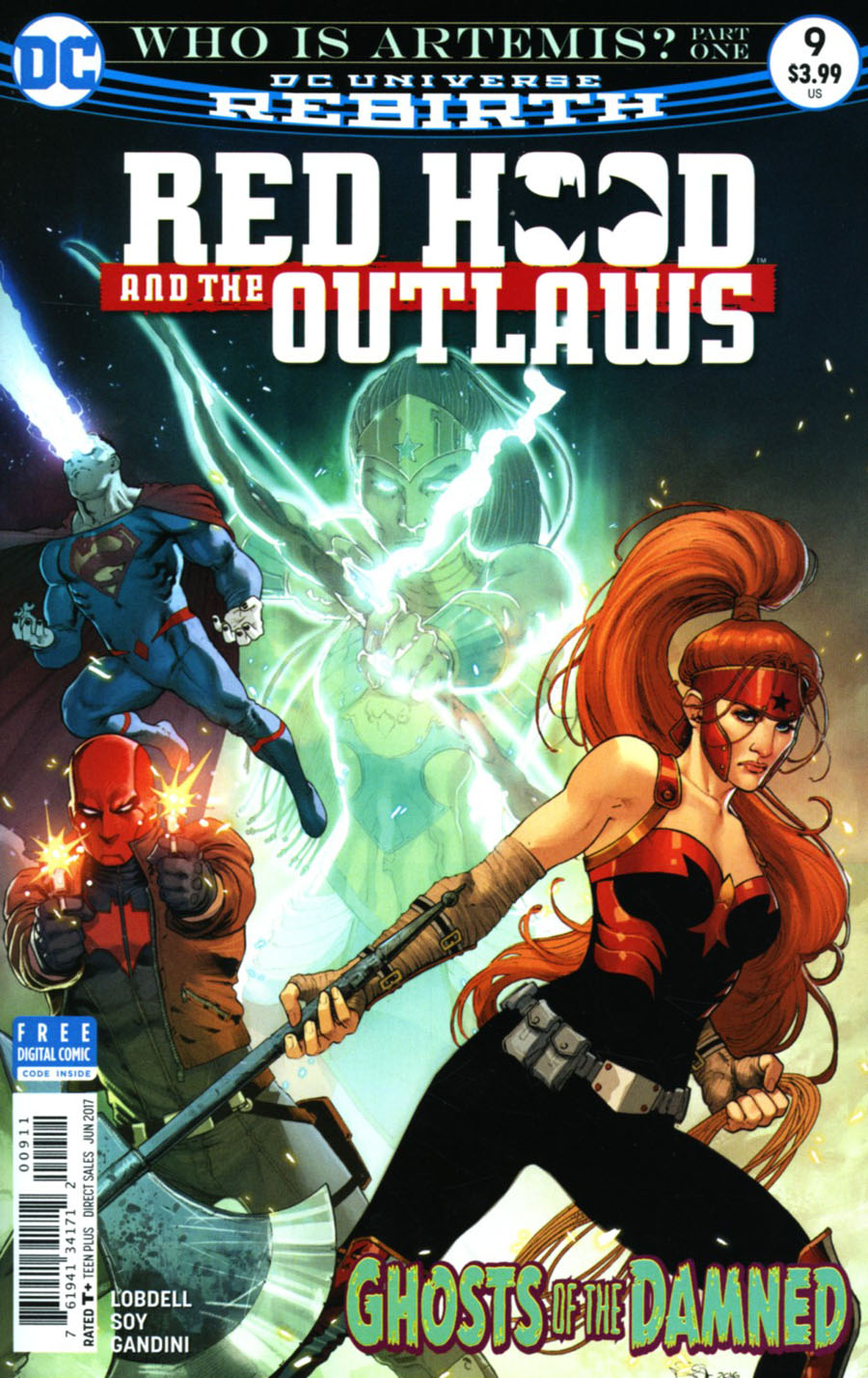 Red Hood And The Outlaws Vol 2 #9 Cover A Regular Nicola Scott Cover