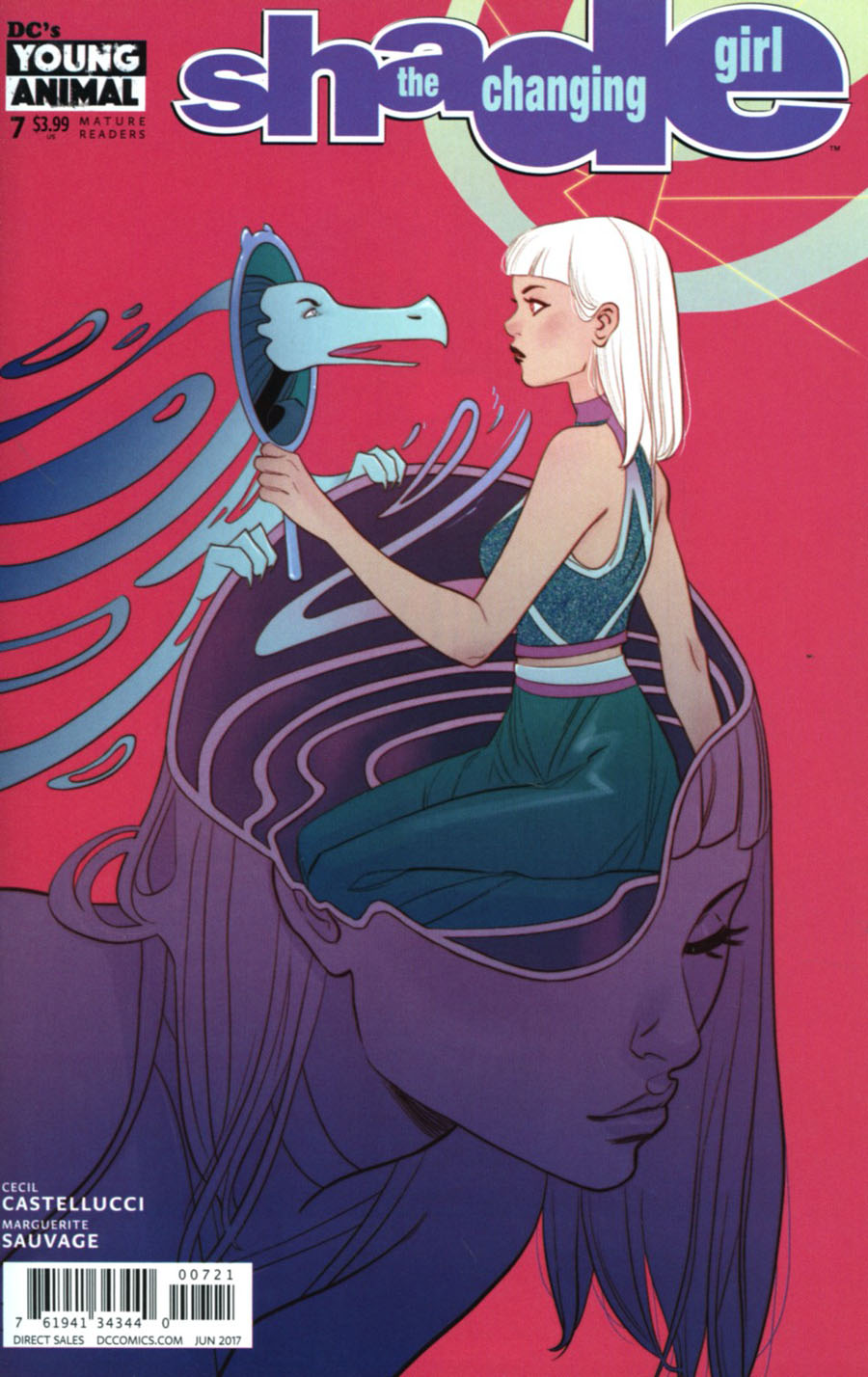 Shade The Changing Girl #7 Cover B Variant Marguerite Sauvage Cover