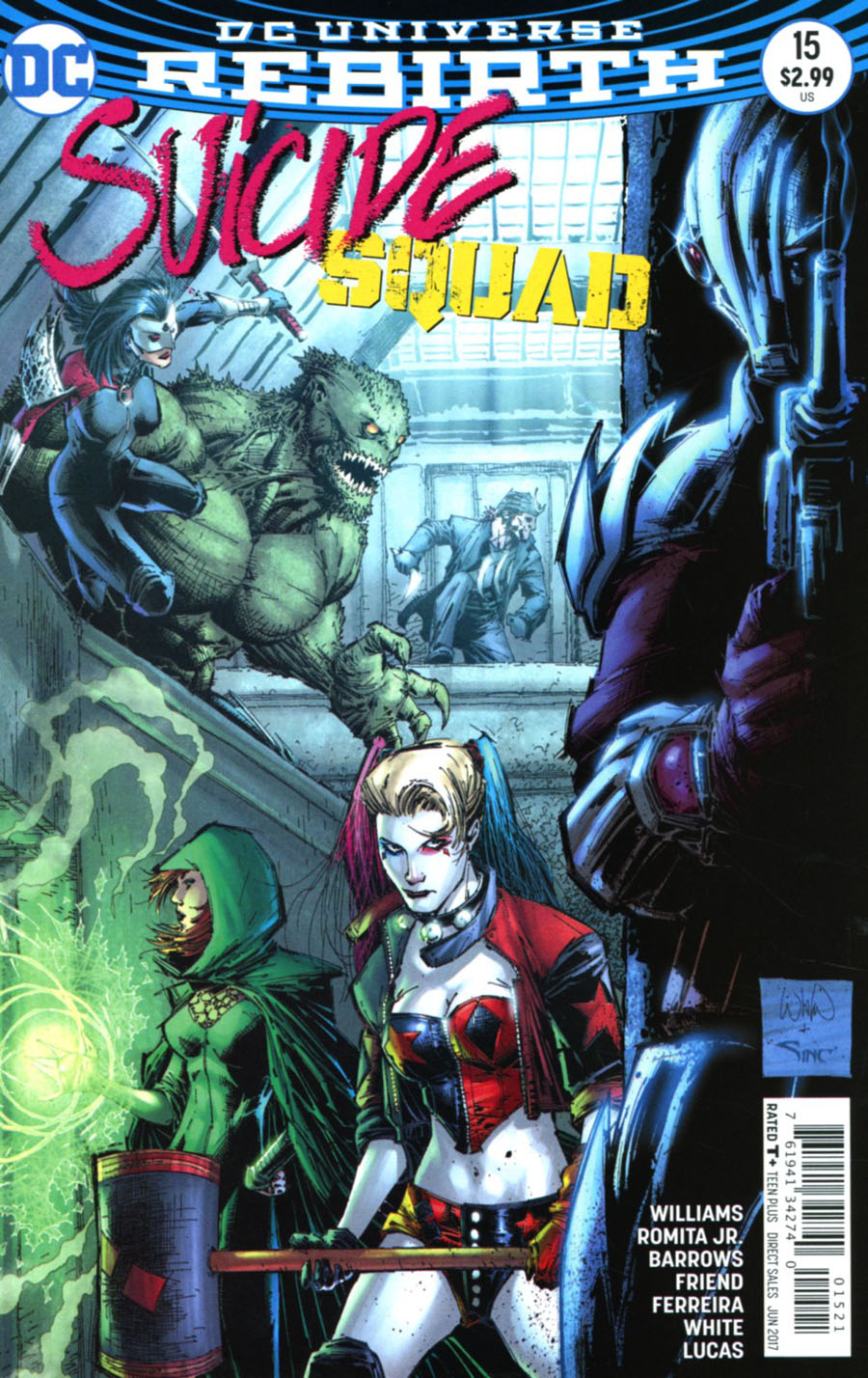 Suicide Squad Vol 4 #15 Cover B Variant Whilce Portacio Cover