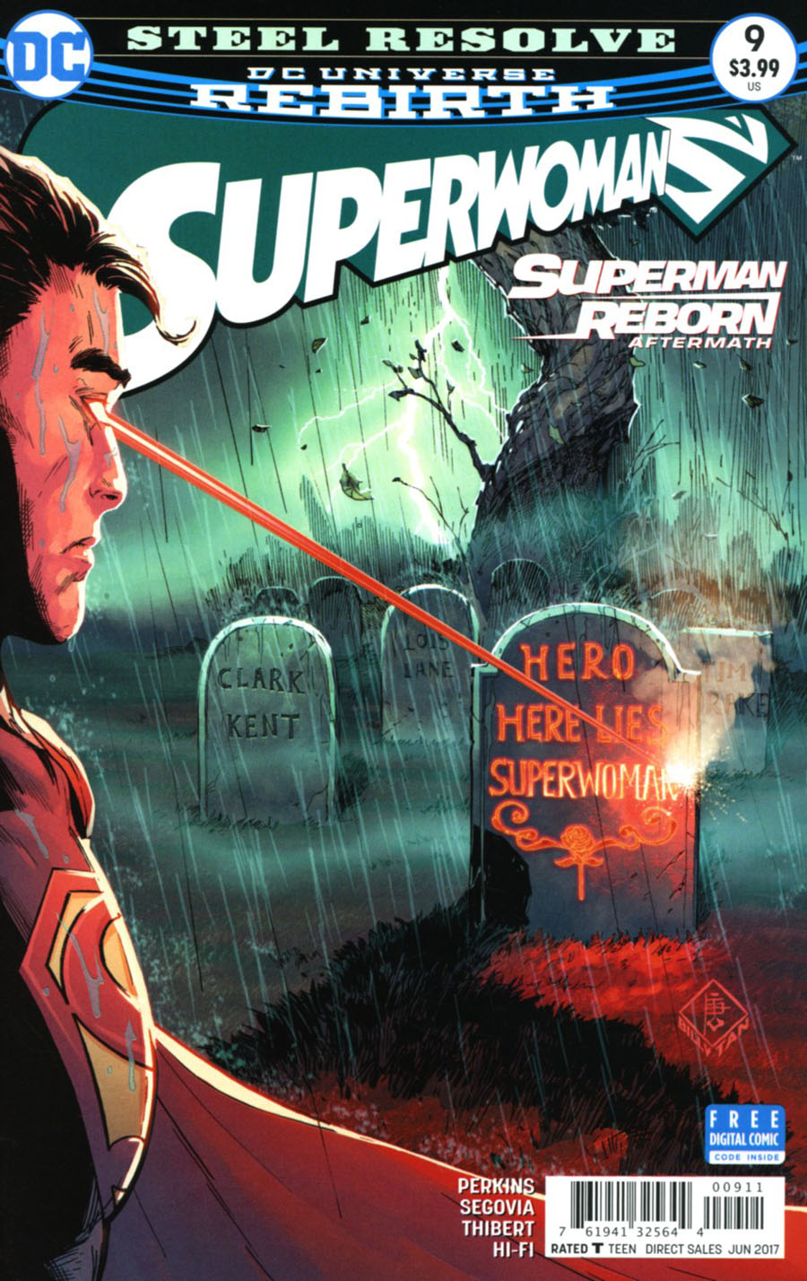 Superwoman #9 Cover A Regular Billy Tan Cover (Superman Reborn Aftermath Tie-In)