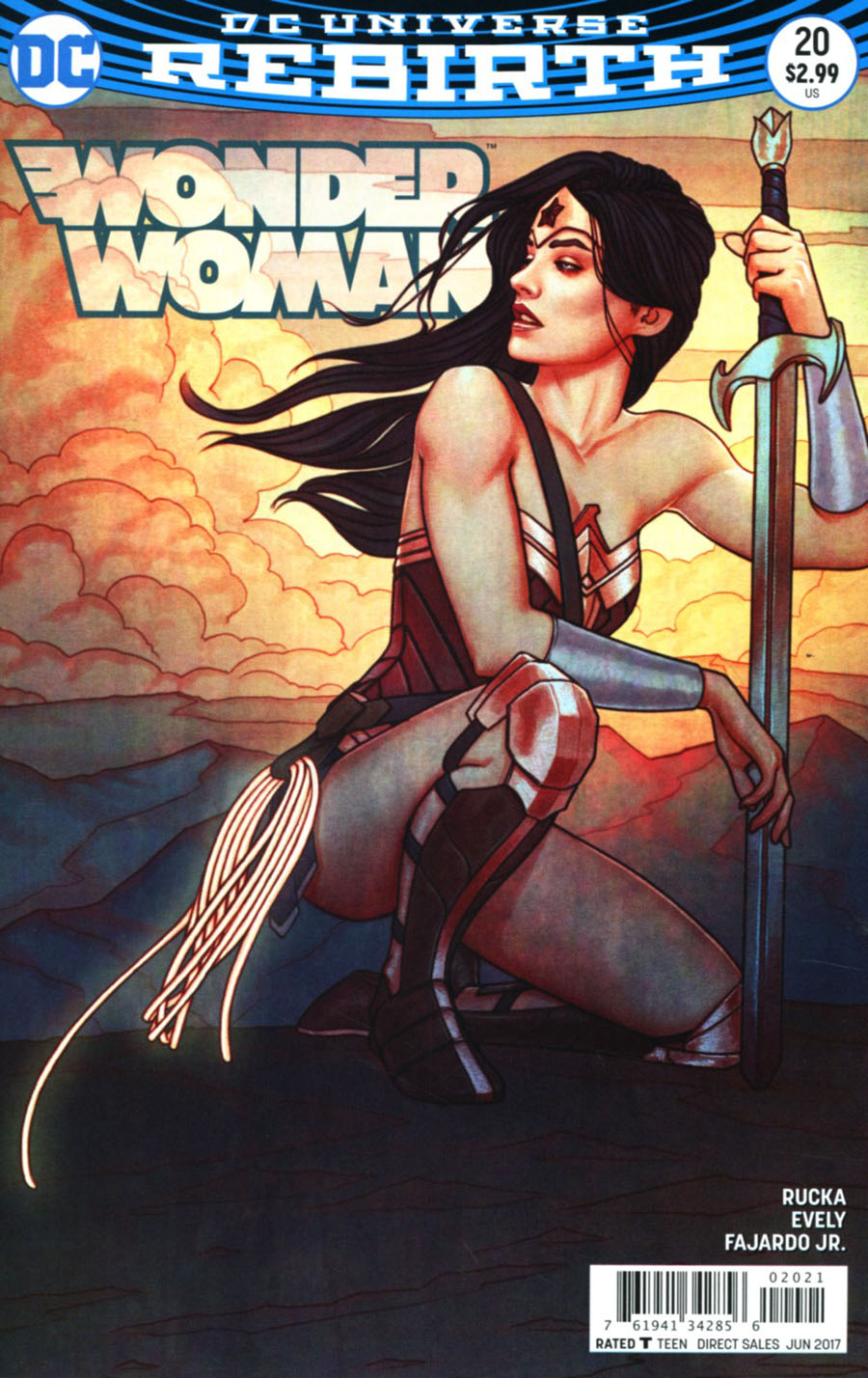 Wonder Woman Vol 5 #20 Cover B Variant Jenny Frison Cover