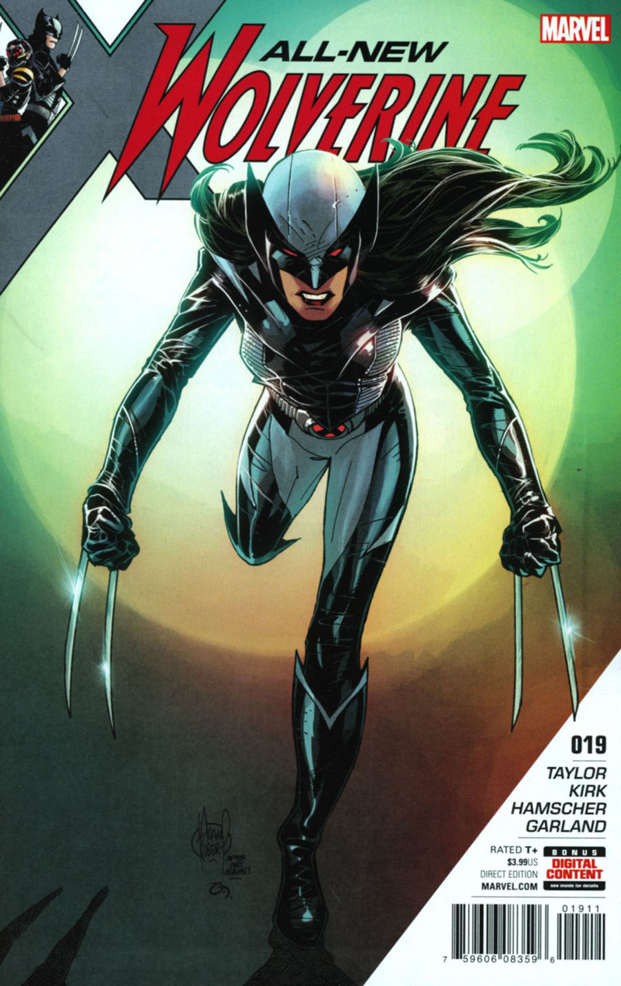 All-New Wolverine #19 Cover A 1st Ptg Regular Adam Kubert Cover (Resurrxion Tie-In)