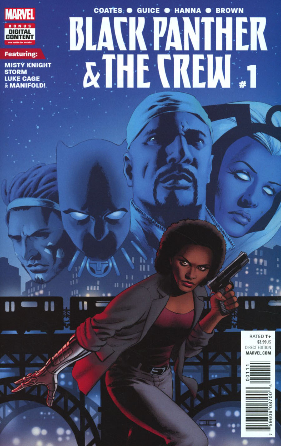 Black Panther And The Crew #1 Cover A Regular John Cassaday Cover