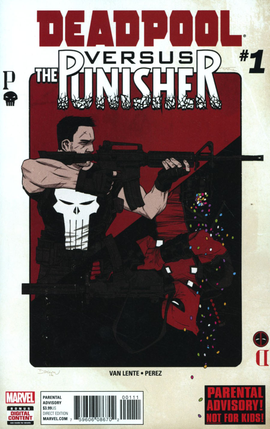 Deadpool vs Punisher #1 Cover A Regular Declan Shalvey Cover