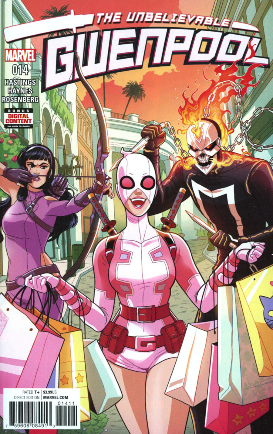 Gwenpool #14 Cover A Regular Paulina Ganucheau Cover