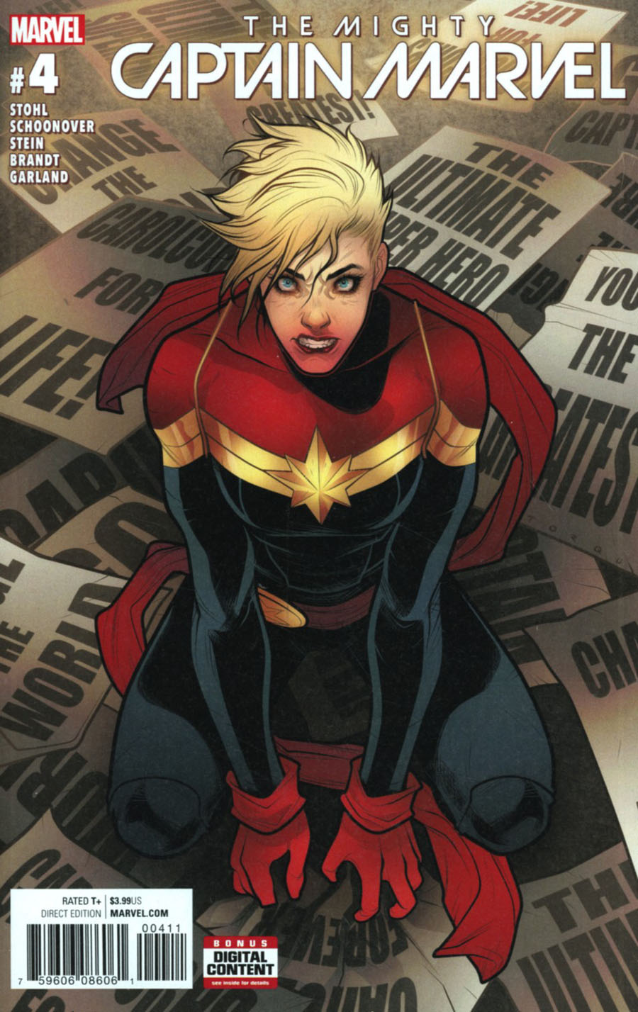 Mighty Captain Marvel #4 Cover A Regular Elizabeth Torque Cover