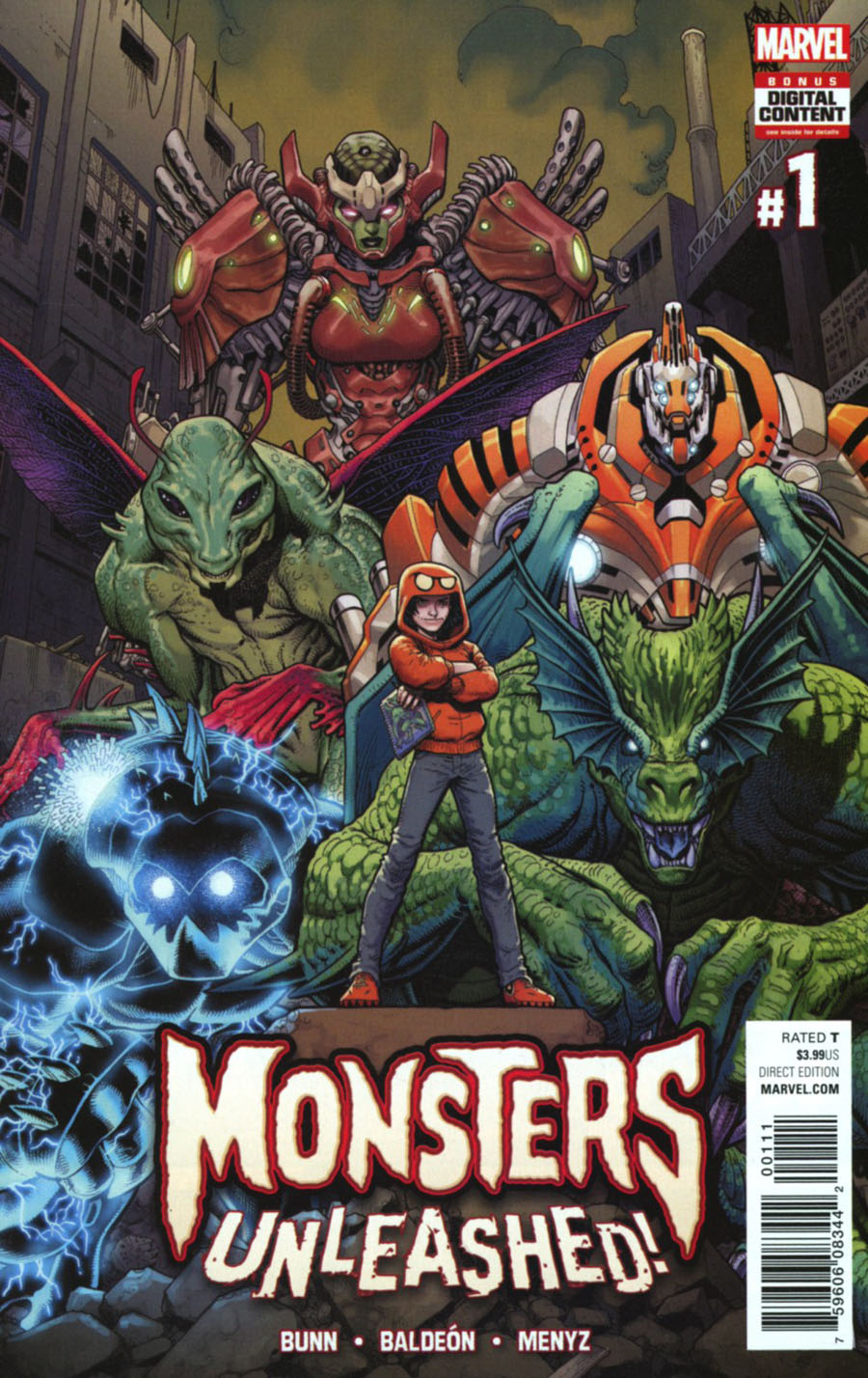 Monsters Unleashed Vol 2 #1 Cover A Regular Arthur Adams Cover