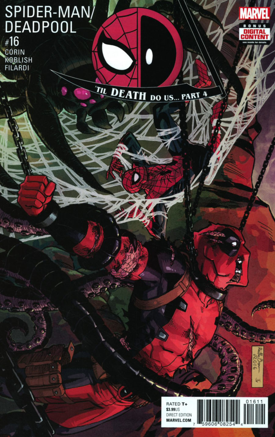 Spider Man Deadpool 16 Cover A Regular Reilly Brown Cover