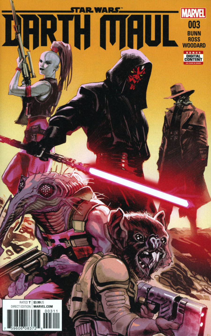 Star Wars Darth Maul #3 Cover A 1st Ptg Regular Rafael Albuquerque Cover