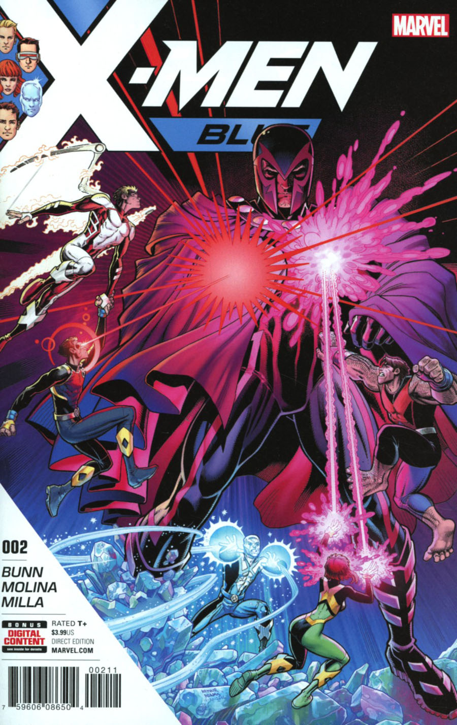 X-Men Blue #2 Cover A 1st Ptg Regular Arthur Adams Cover (Resurrxion Tie-In)