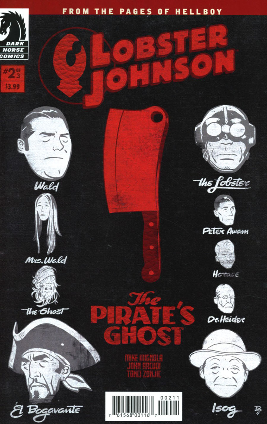 Lobster Johnson Pirates Ghost #2