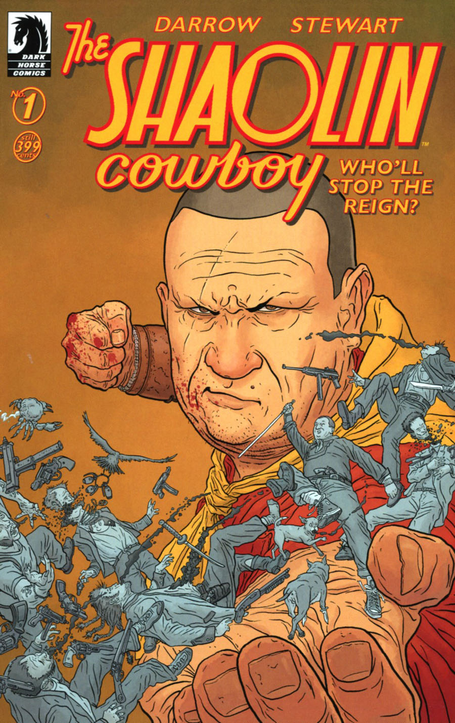 Shaolin Cowboy Wholl Stop The Reign #1 Cover A Regular Geof Darrow Cover