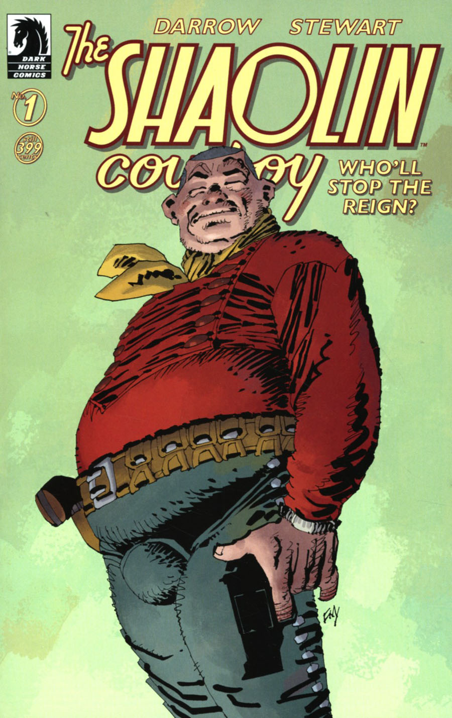 Shaolin Cowboy Wholl Stop The Reign #1 Cover B Variant Frank Miller Cover