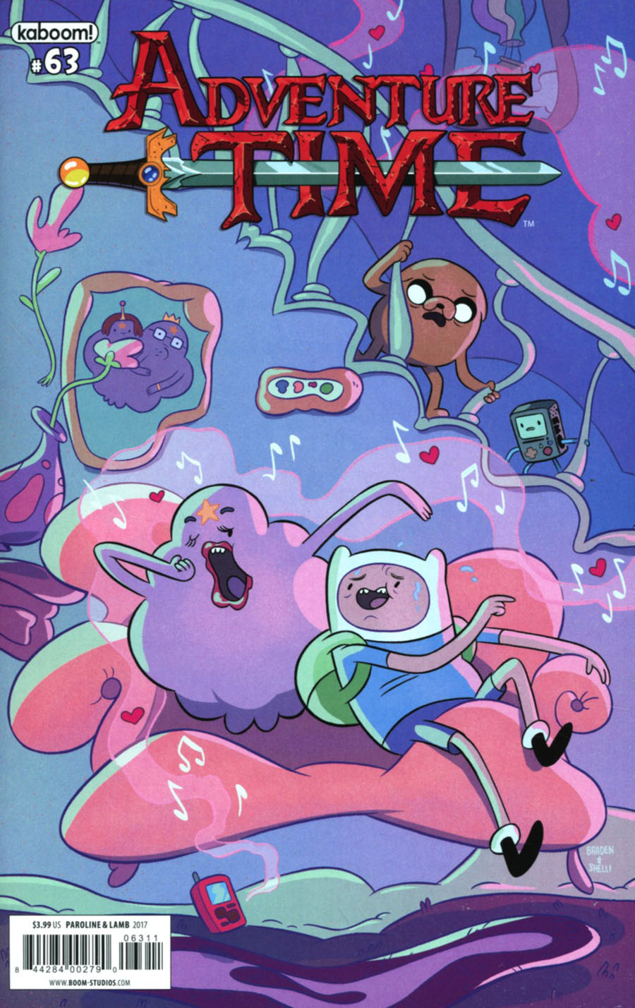 Adventure Time #63 Cover A Regular Shelli Paroline & Braden Lamb Cover