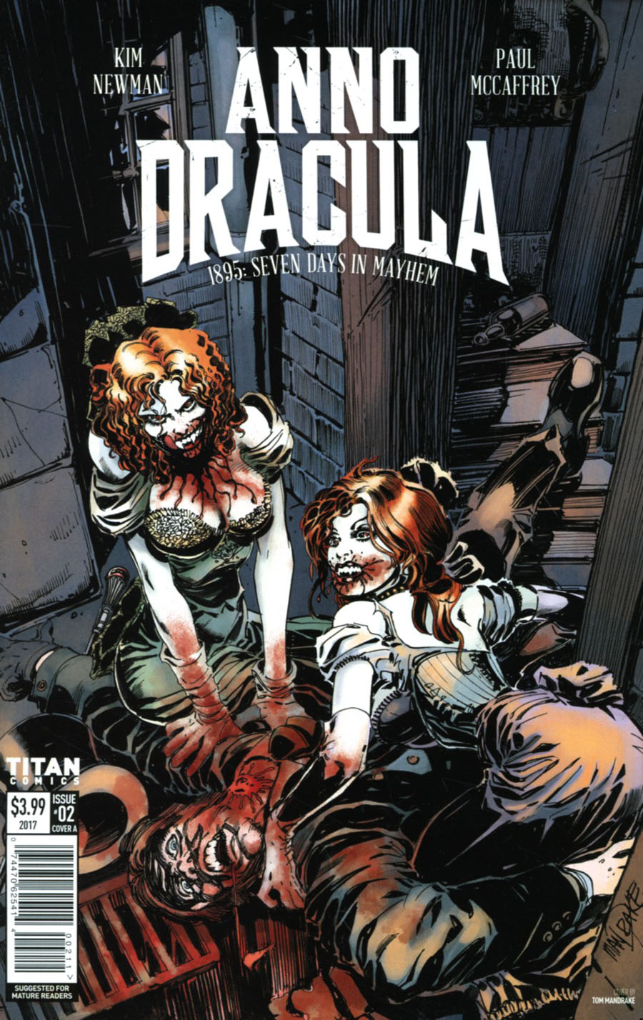 Anno Dracula #2 Cover A Regular Tom Mandrake Cover