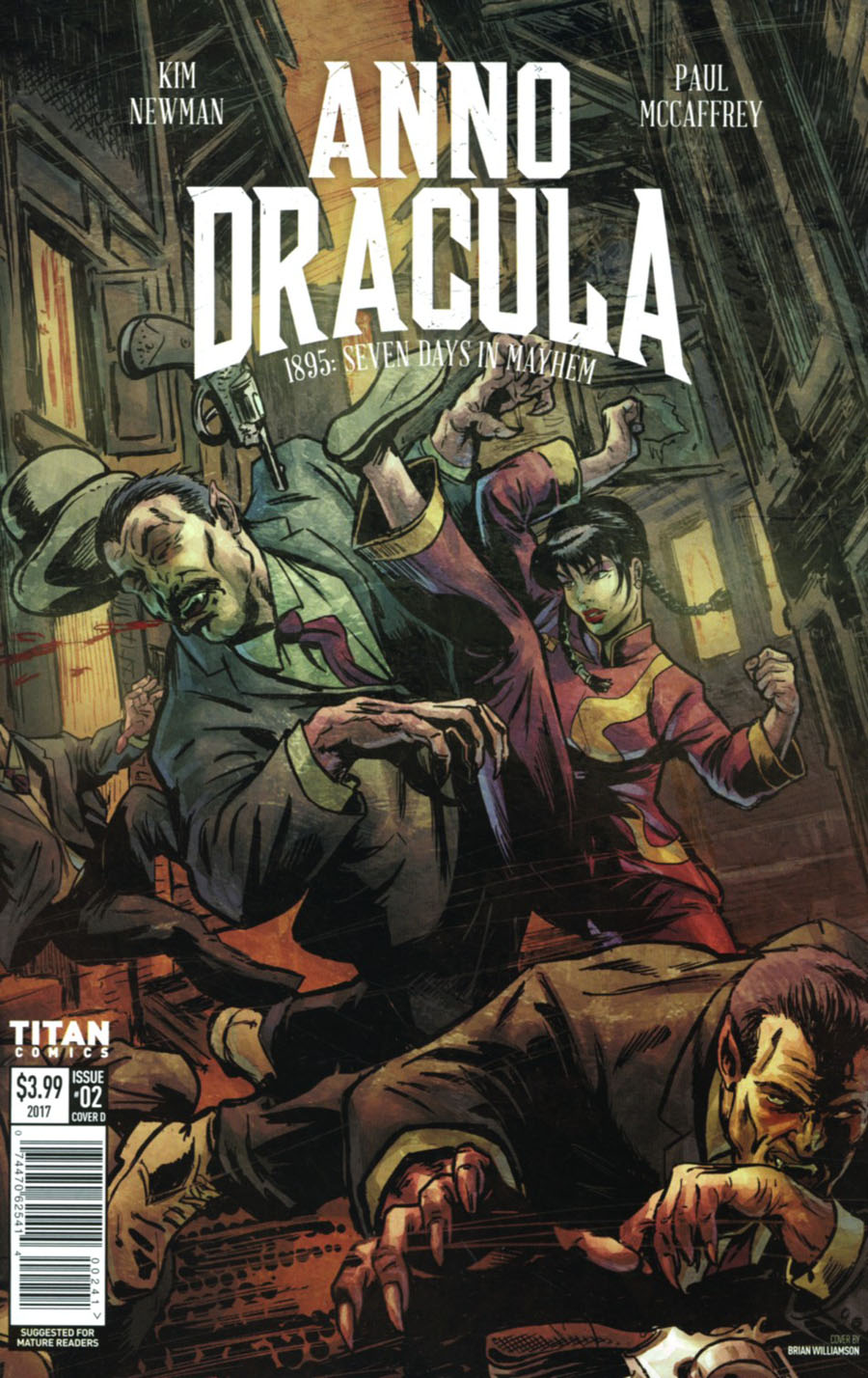 Anno Dracula #2 Cover D Variant Brian Williamson Cover