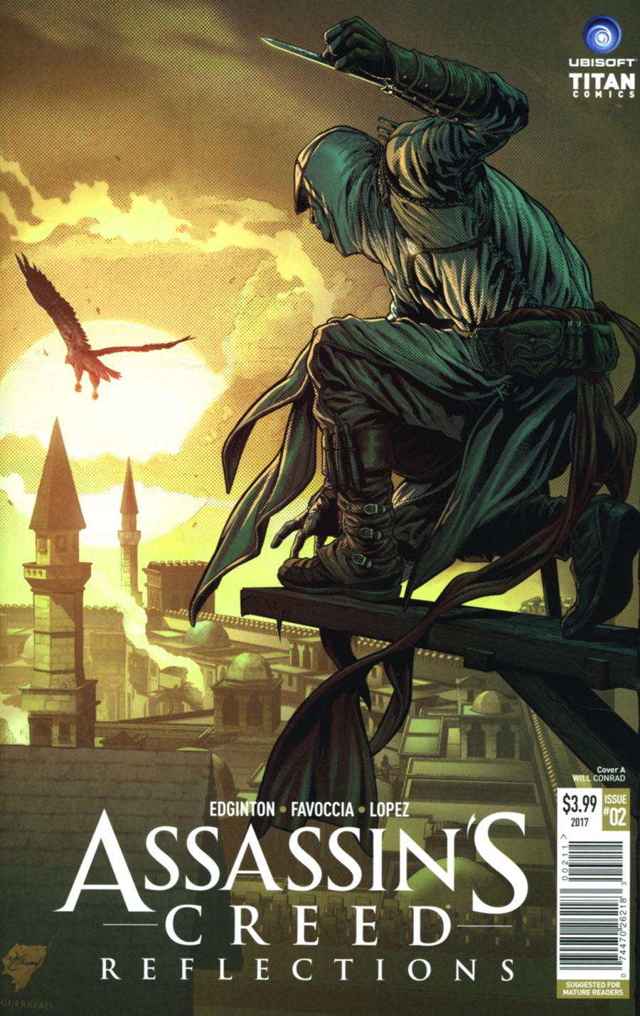 Assassins Creed Reflections #2 Cover A Regular Will Conrad Cover