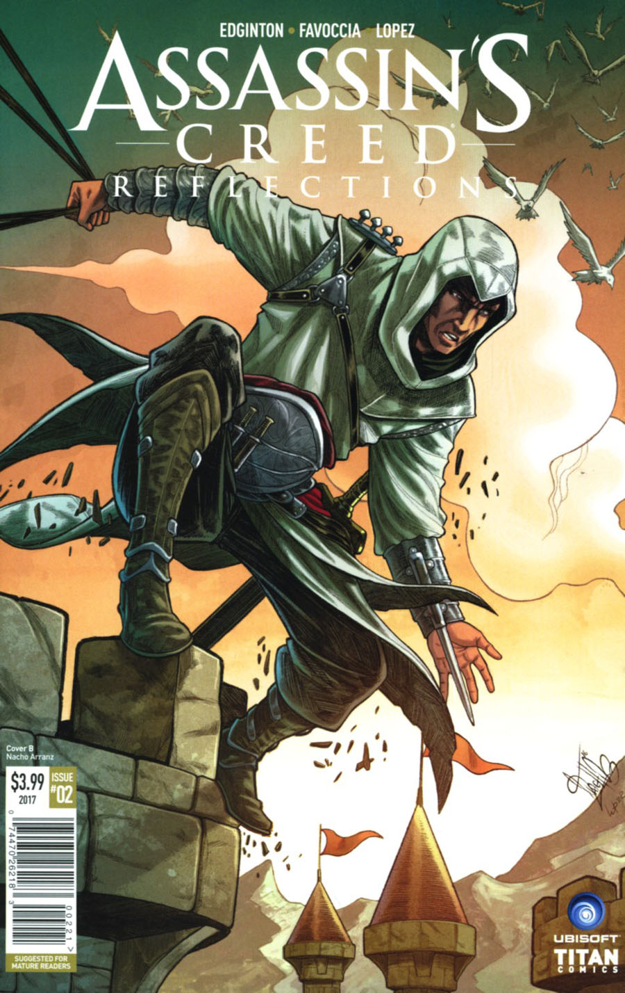 Assassins Creed Reflections #2 Cover B Variant Nacho Arranz Cover