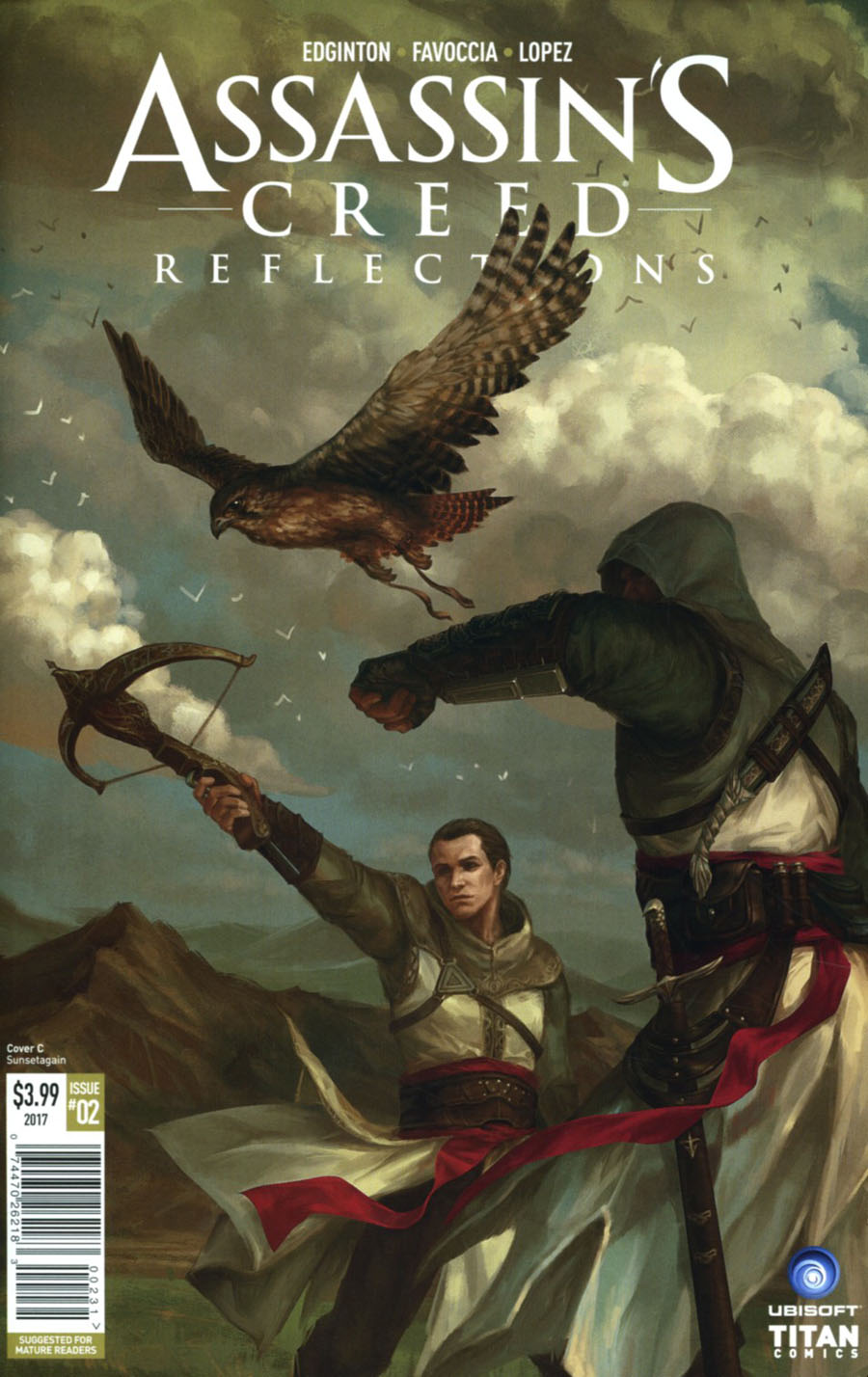 Assassins Creed Reflections #2 Cover C Variant Sunsetagain Cover
