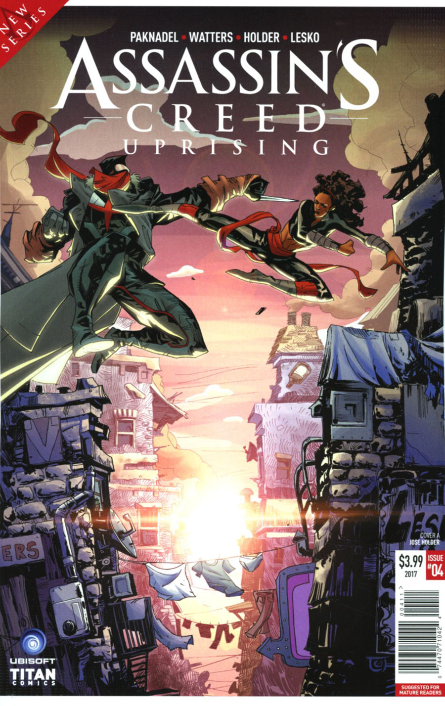 Assassins Creed Uprising #4 Cover A Regular Jose Holder Cover
