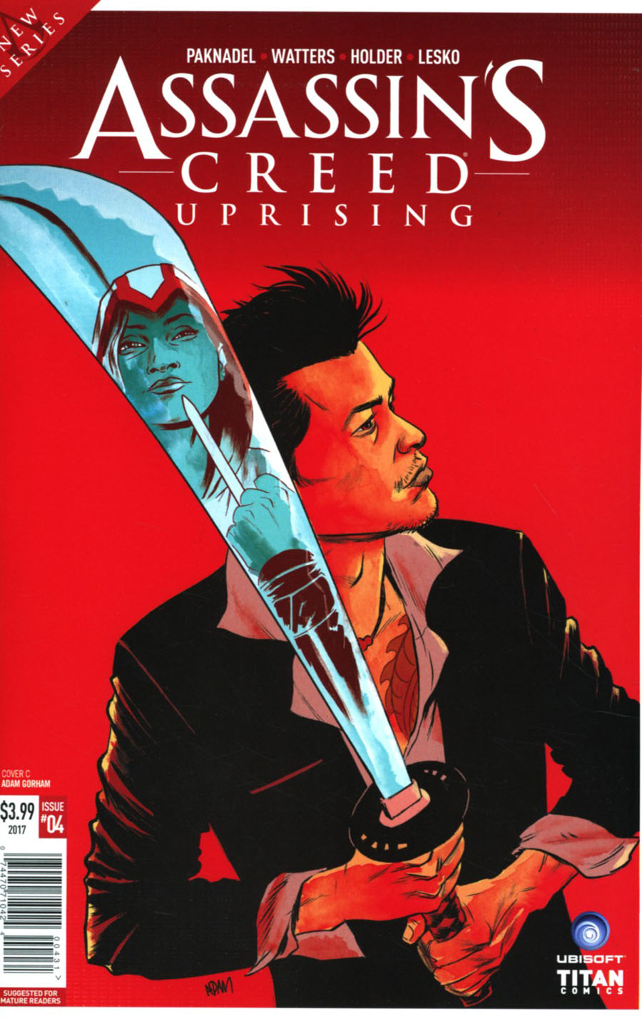 Assassins Creed Uprising #4 Cover C Variant Adam Gorham Cover